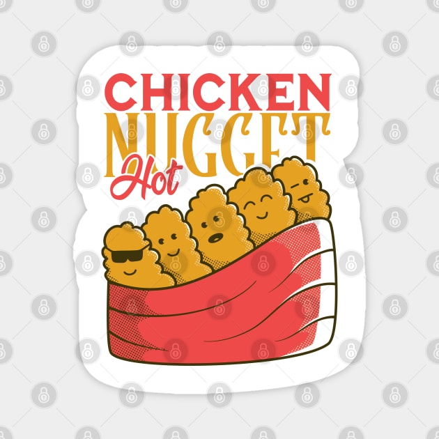 Chicken Nugget Magnet by Arestration