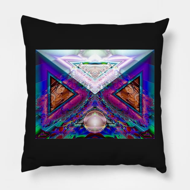 Pyramid Power Pearls Pillow by barrowda