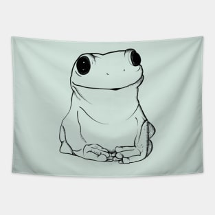 Polite Little Frog I Tapestry