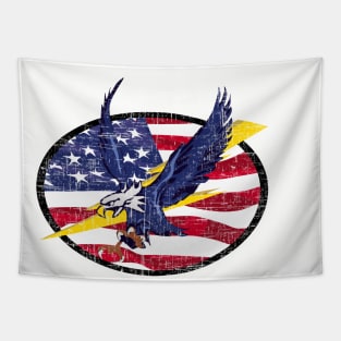 Eagle Patch Lightning Bolt Tapestry