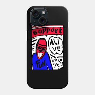 support alive recording Phone Case