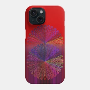 Binary mandala Phone Case