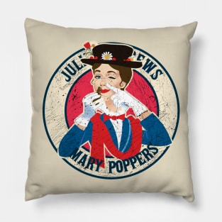 Retro Style Fan Art Design Mary poppers Pillow