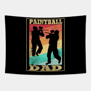 Paintball Dad Airsoft Softgun Airgun Mask Gift Tapestry