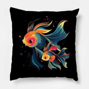 Goldfish Mothers Day Pillow