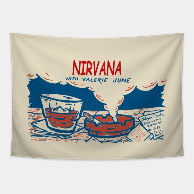 nIRVA Vintage Tapestry by Animal Paper Art