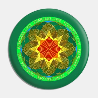 Fearless Love Energiser-Green Pin