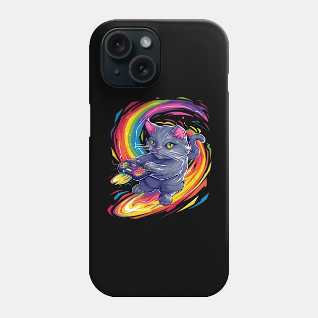 Cat LGBT Fashion Symbolism Phone Case by xXYazzyChanArtsXx