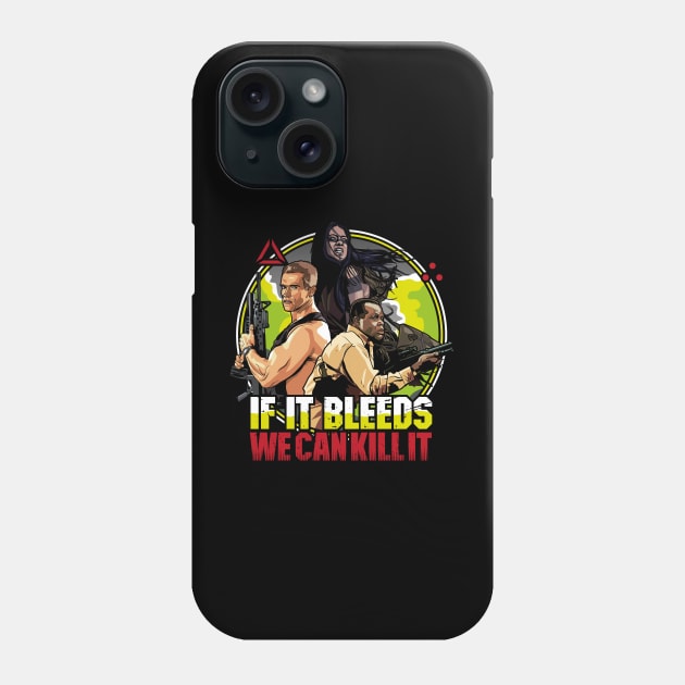 Predator If It Bleeds Phone Case by RetroReview