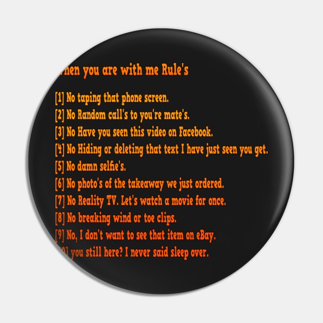 Rule's when with me . Pin by Simon-dell