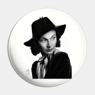 Retro Divas: Vivien Leigh Pin