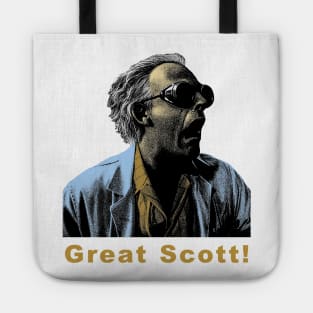 great scott ! doc brown Tote