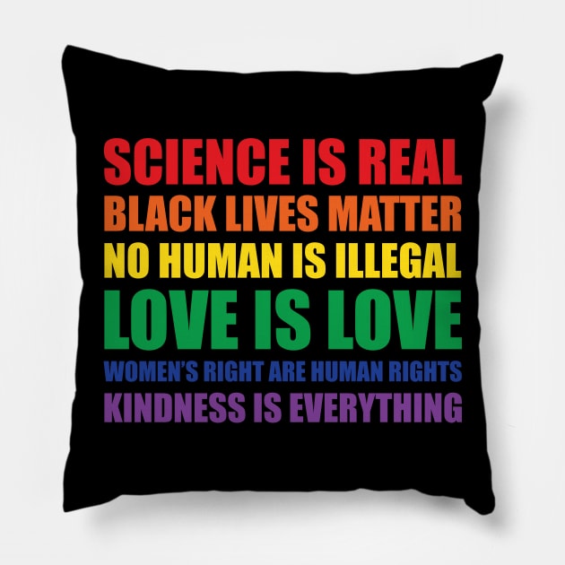 Human Rights Pillow by worshiptee