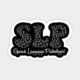 Speech Therapy Rainbow Speech Language Pathologist Therapist Magnet