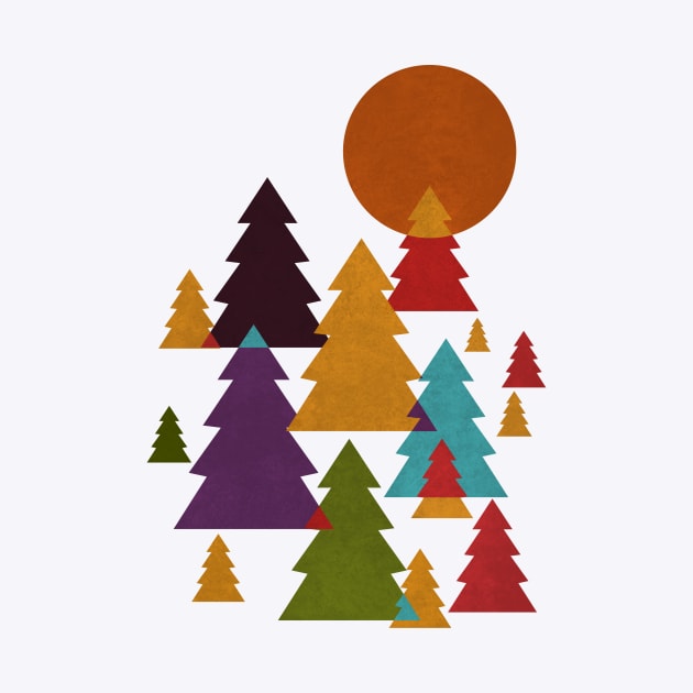 pine trees by teemarket