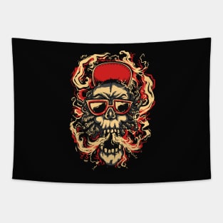 Pop Skull Tapestry