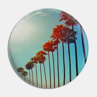 Standing Tall like the Palm Trees in a Summer Sky in San Diego California Pin