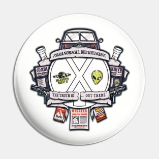 Paranormal Files Pin