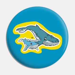 Little Whale Pin