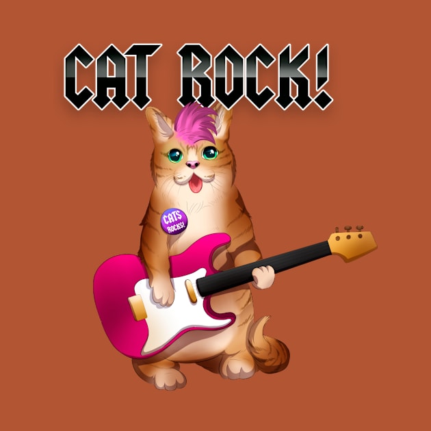 rock cat by artbdog