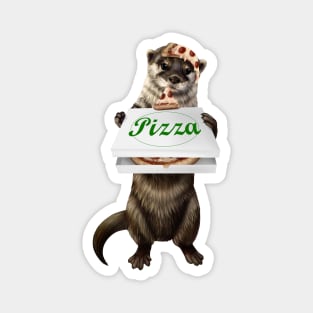 Pizza otter Magnet