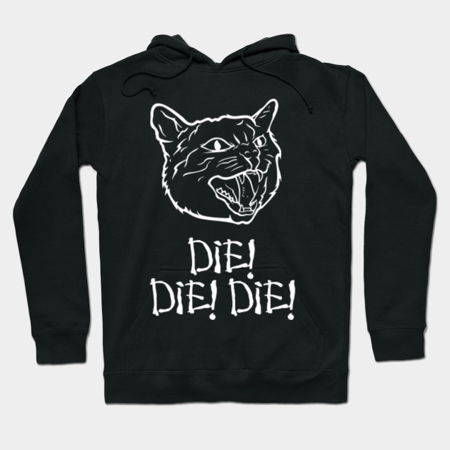 Funny Die Die Die Evil Cat Print Gift Christmas Cat