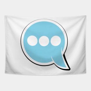 Chat Bubble Tapestry