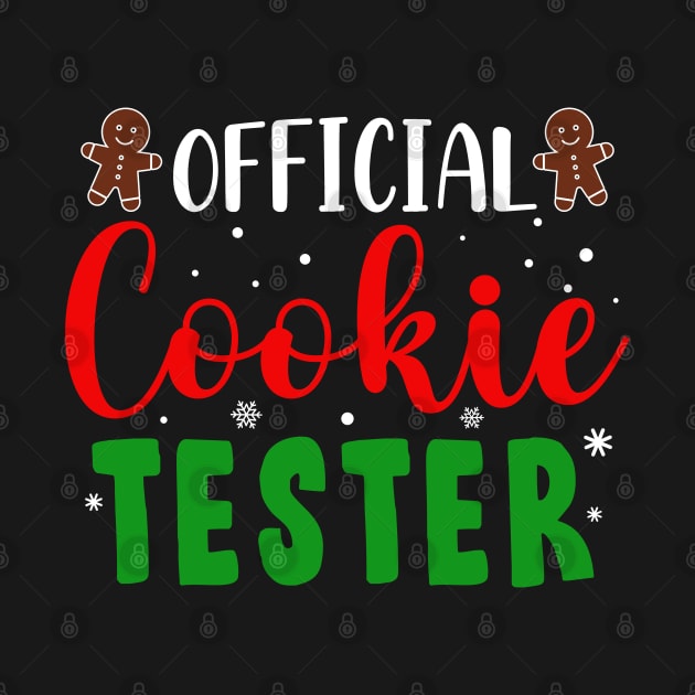 Official Cookie Tester Christmas Baking Team Gift by norhan2000