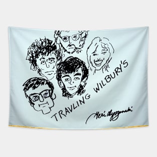 Traveling Wilburys Bob Dylan George Harrison, Jeff Lynne Roy Orbison Tomy Petty Tapestry