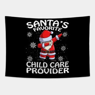Santas Favorite Child Care Provider Christmas Tapestry