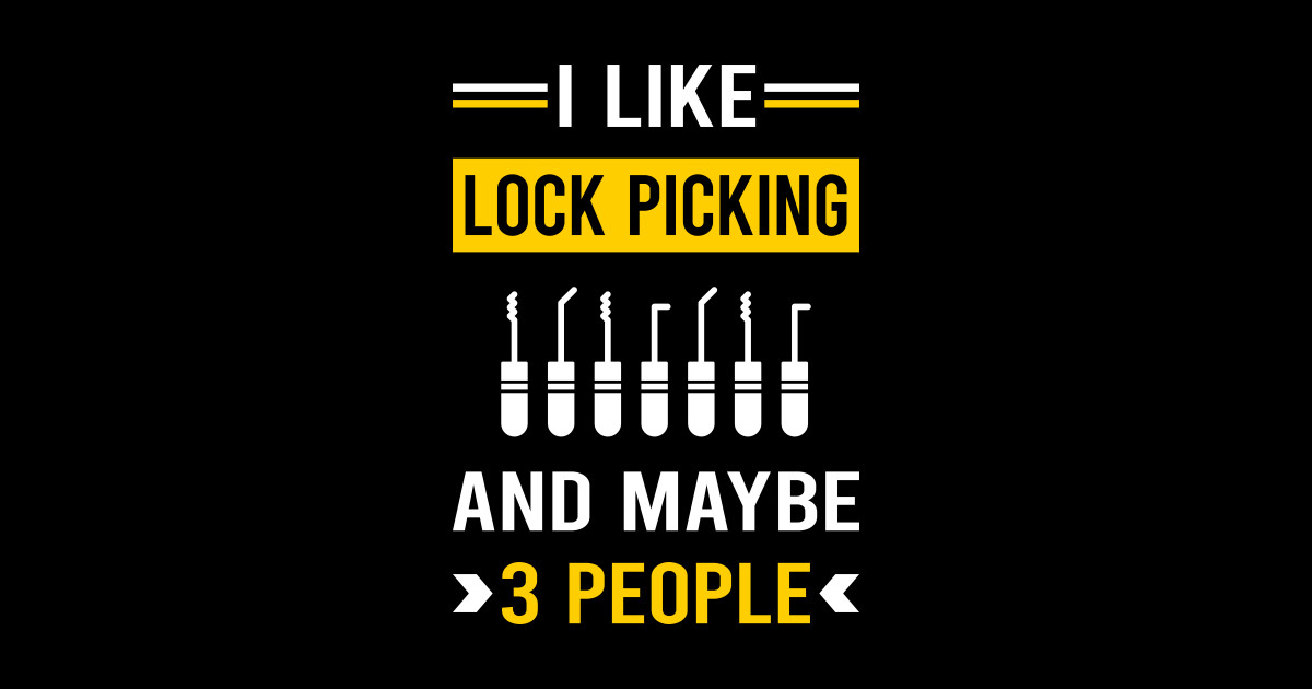 3 People Lock Picking Pick Picker Lockpicking Lockpick Lockpicker