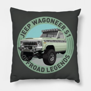 4x4 Offroad Legends: Jeep Wagoneer SJ Pillow