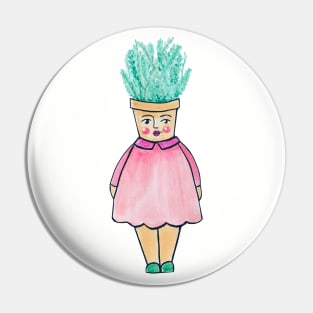 Plant Lady Pin