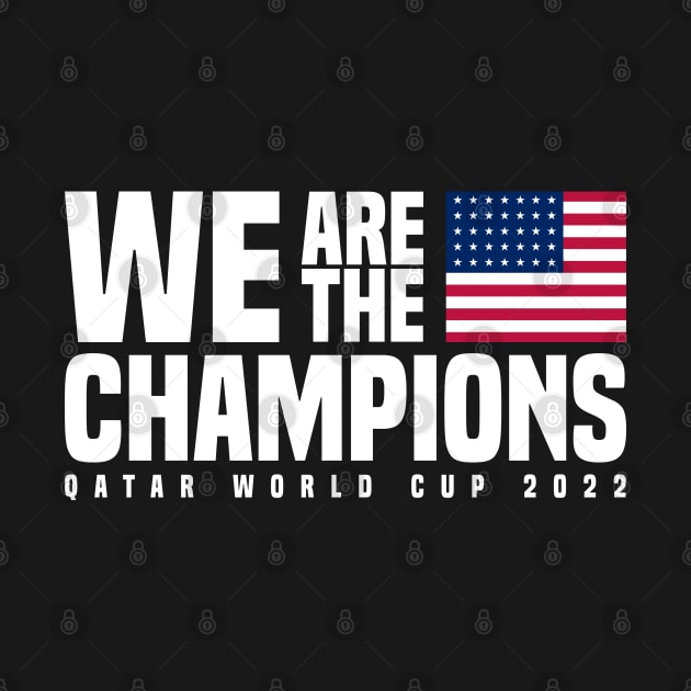 Qatar World Cup Champions 2022 - USA by Den Vector