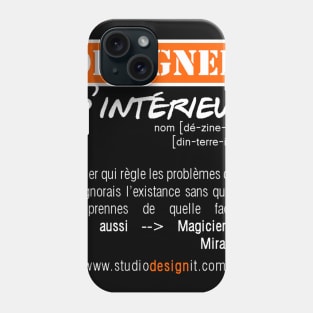 designer shirt french Phone Case