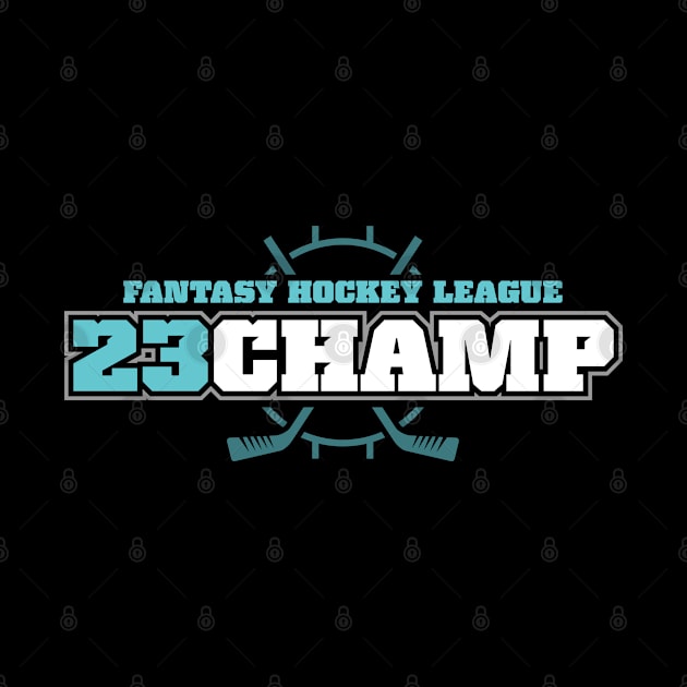 Fantasy Hockey 2023 Champion ALT by JWDesigns