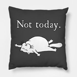 Not today. Pillow