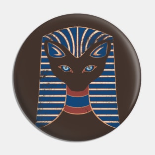 Pharaonic Felidae (2) Weathered Pin