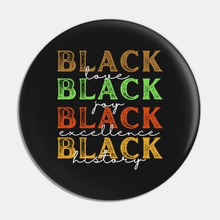 Black history month Pin