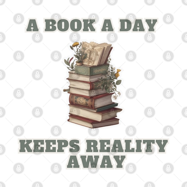 Aesthetics: a book a day keeps reality away for Reading Lovers by Tanguarts