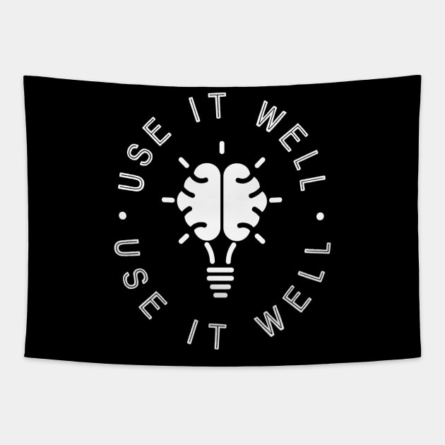 Use It Well Tapestry by Suzhi Q