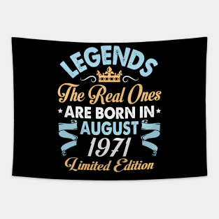 Legends The Real Ones Are Born In August 1961 Happy Birthday 59 Years Old Limited Edition Tapestry