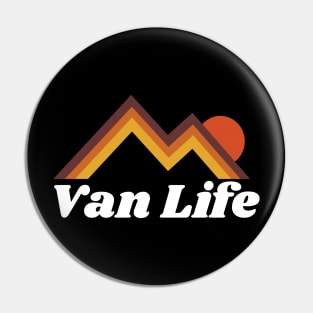 Retro Van Life Pin