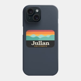 Julian California Mountains Bear Retro Outdoors Phone Case