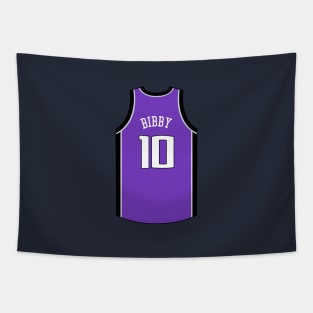 Mike Bibby Sacramento Jersey Qiangy Tapestry
