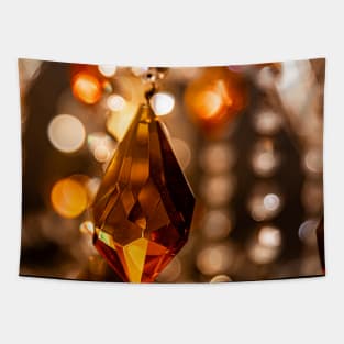 Abstract colorful crystal, gem Tapestry