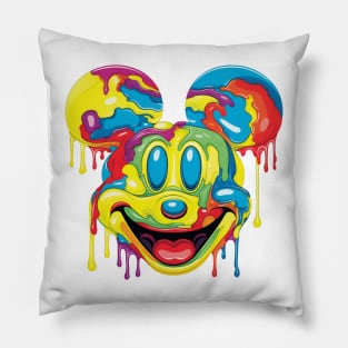 Colorful Meltdown Pillow