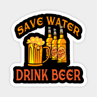 Save Water,Drink Beer Magnet