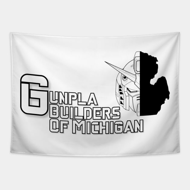 Gunpla Builders of Michigan Tapestry by Wright Designs 