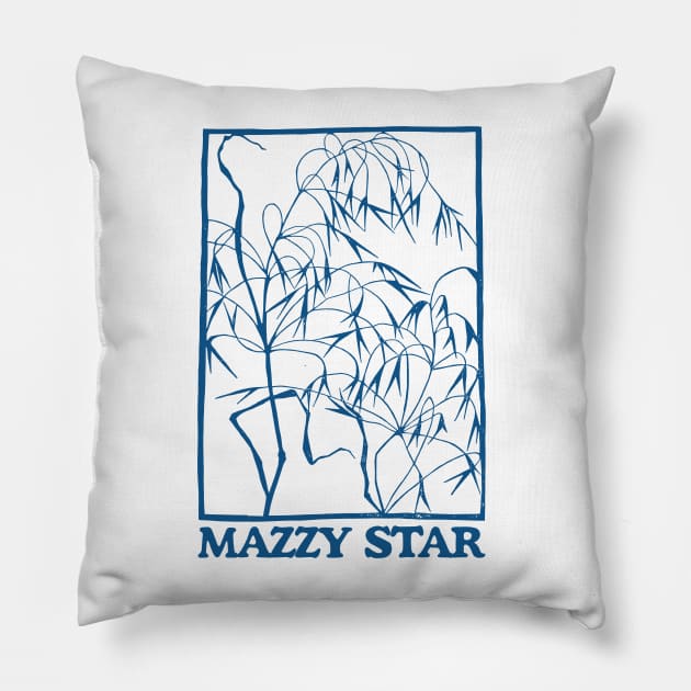 Mazzy Star -- Original Aesthetic Design Pillow by unknown_pleasures